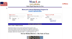 Desktop Screenshot of mc.morelaw.com