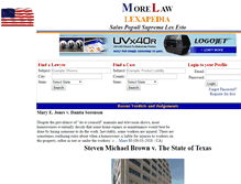 Tablet Screenshot of mc.morelaw.com